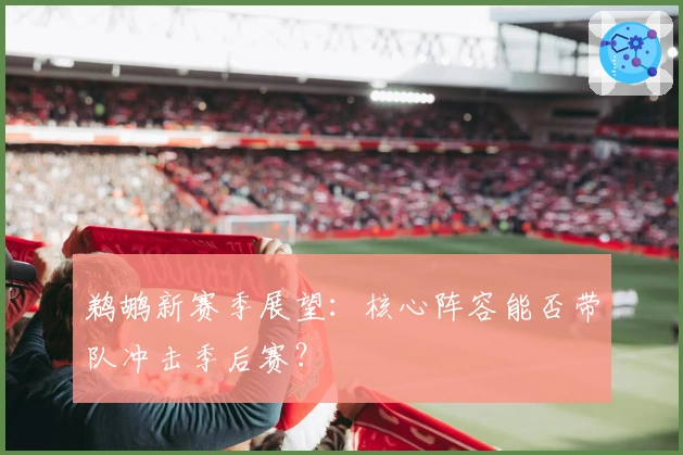 鹈鹕新赛季展望：核心阵容能否带队冲击季后赛？